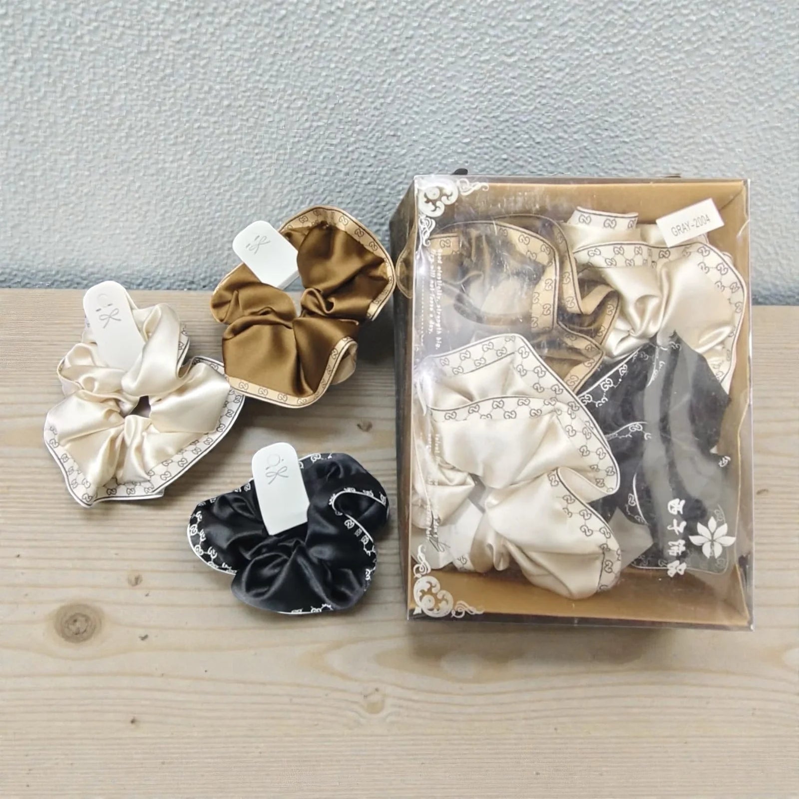 Korean scrunchies - 2 pcs