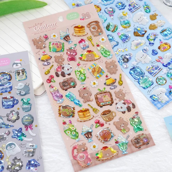 acrylic deco cute sticker