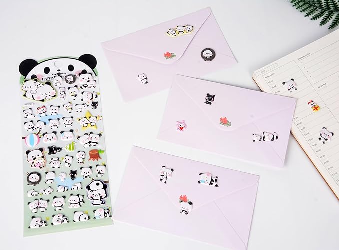 Cute Lovely Puffy DIY Decorative Adhesive Sticker