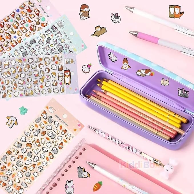 KiddiBox Puffy Animal Stickers