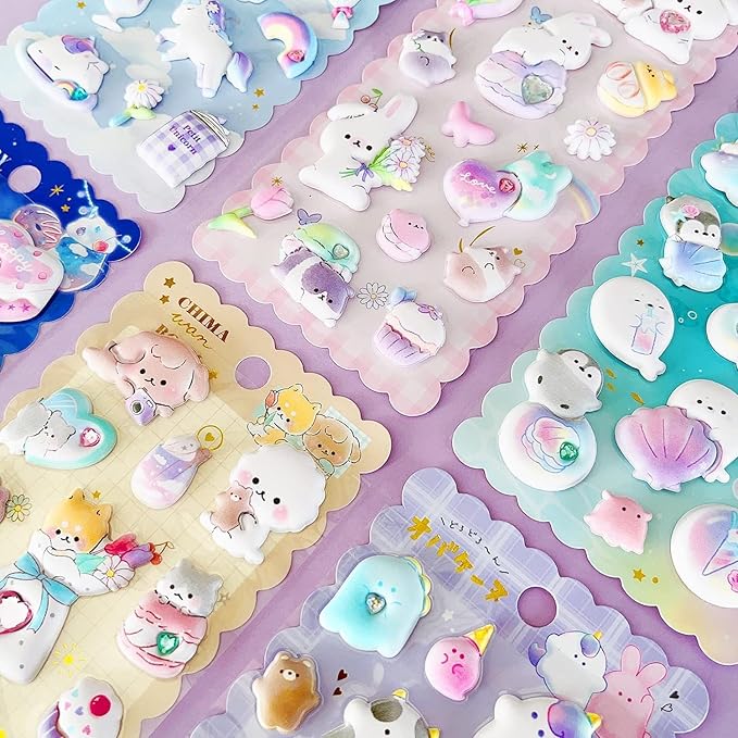 Puffy Sticker for Kids
