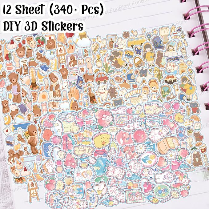 DIECUT Stickers for Decoration