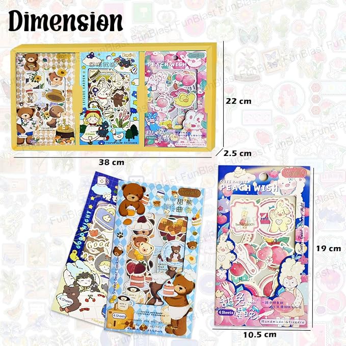 DIECUT Stickers for Decoration