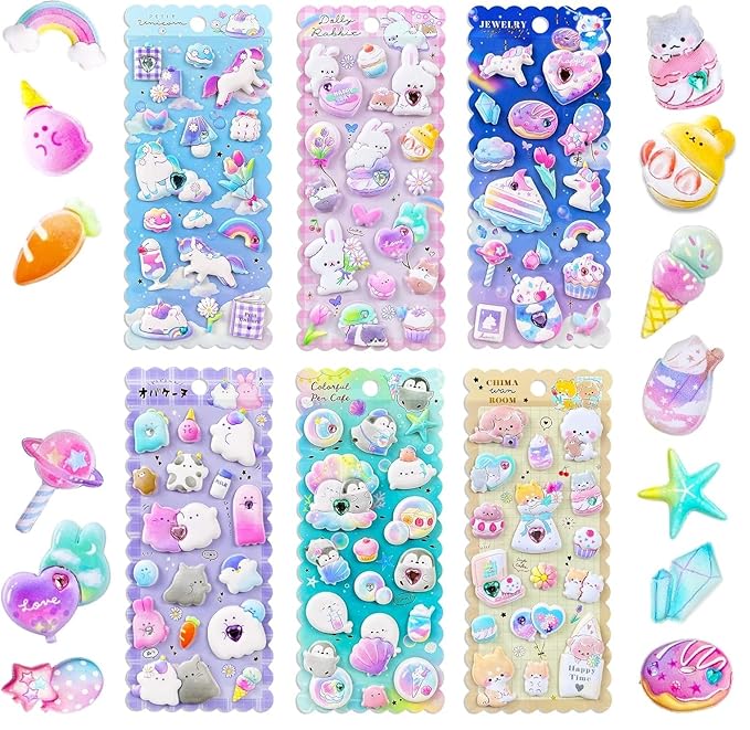 Puffy Sticker for Kids