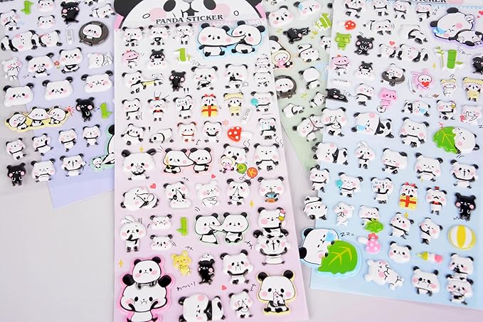 Cute Lovely Puffy DIY Decorative Adhesive Sticker