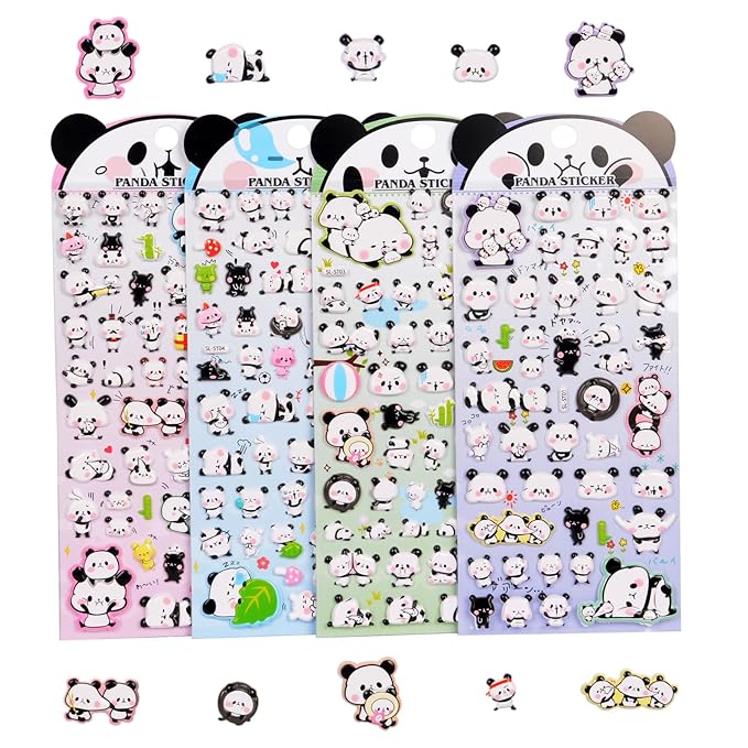 Cute Lovely Puffy DIY Decorative Adhesive Sticker