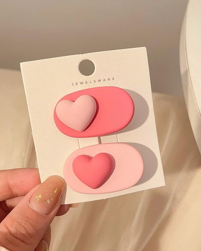 Cute Korean Hairpins -2pcs