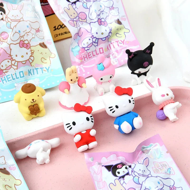 capybara sanrio eraser blind pack