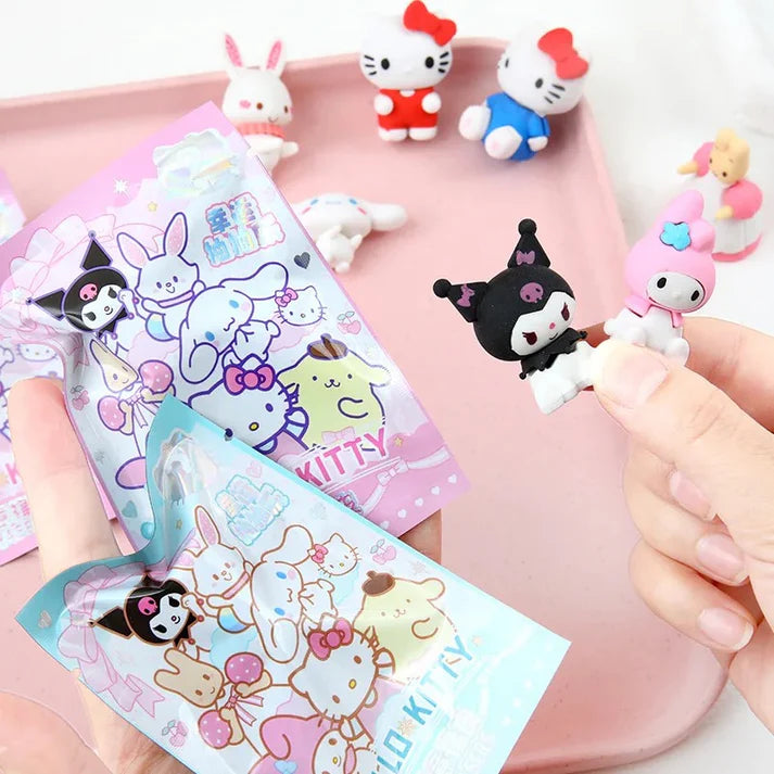 capybara sanrio eraser blind pack