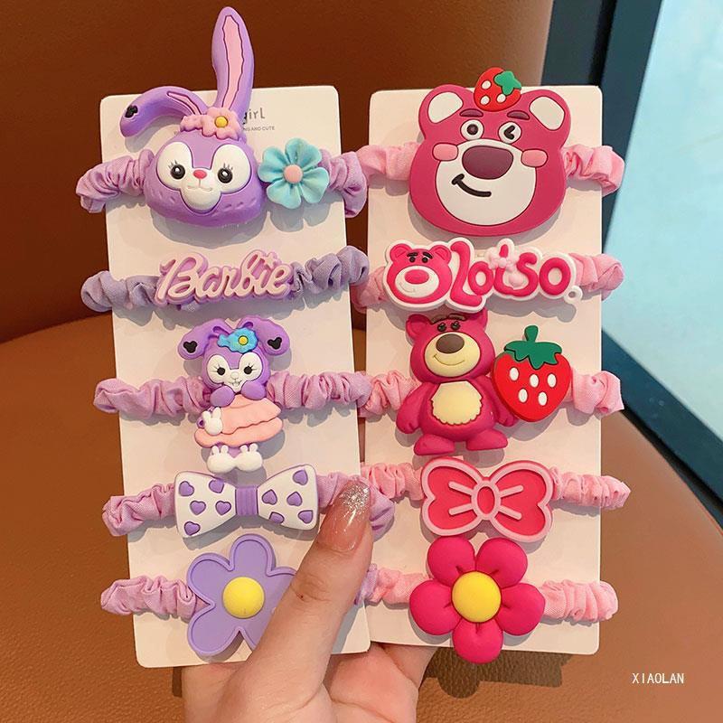 Cute Kawaii Cartoon Hair Accessories Set for Girls