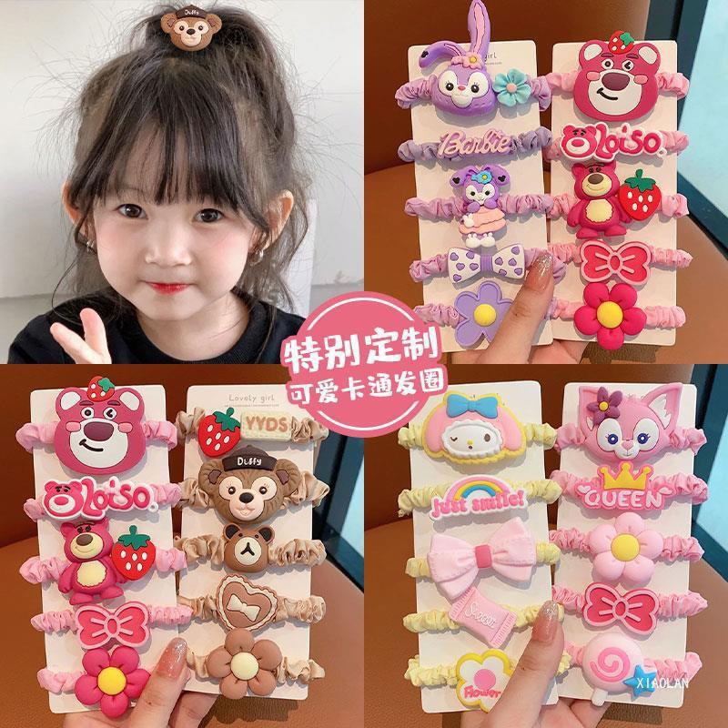 Cute Kawaii Cartoon Hair Accessories Set for Girls