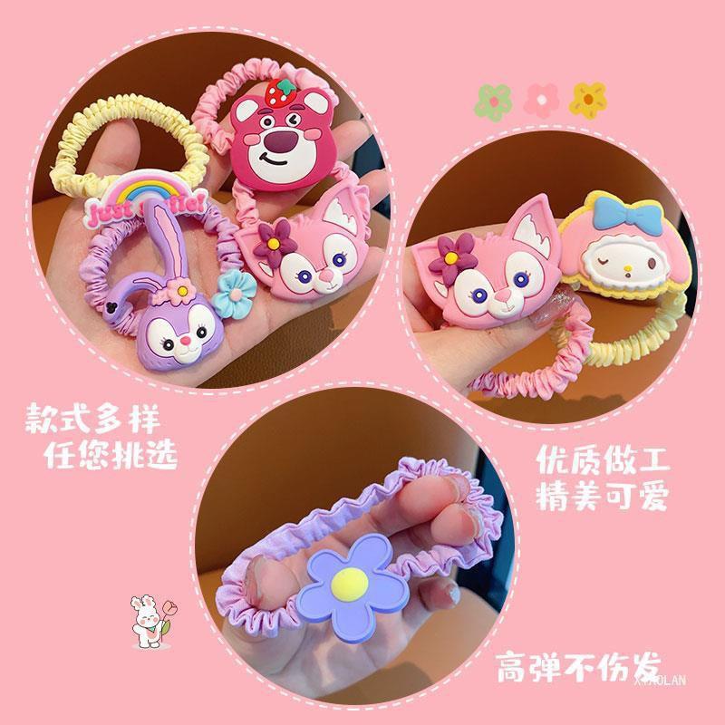 Cute Kawaii Cartoon Hair Accessories Set for Girls