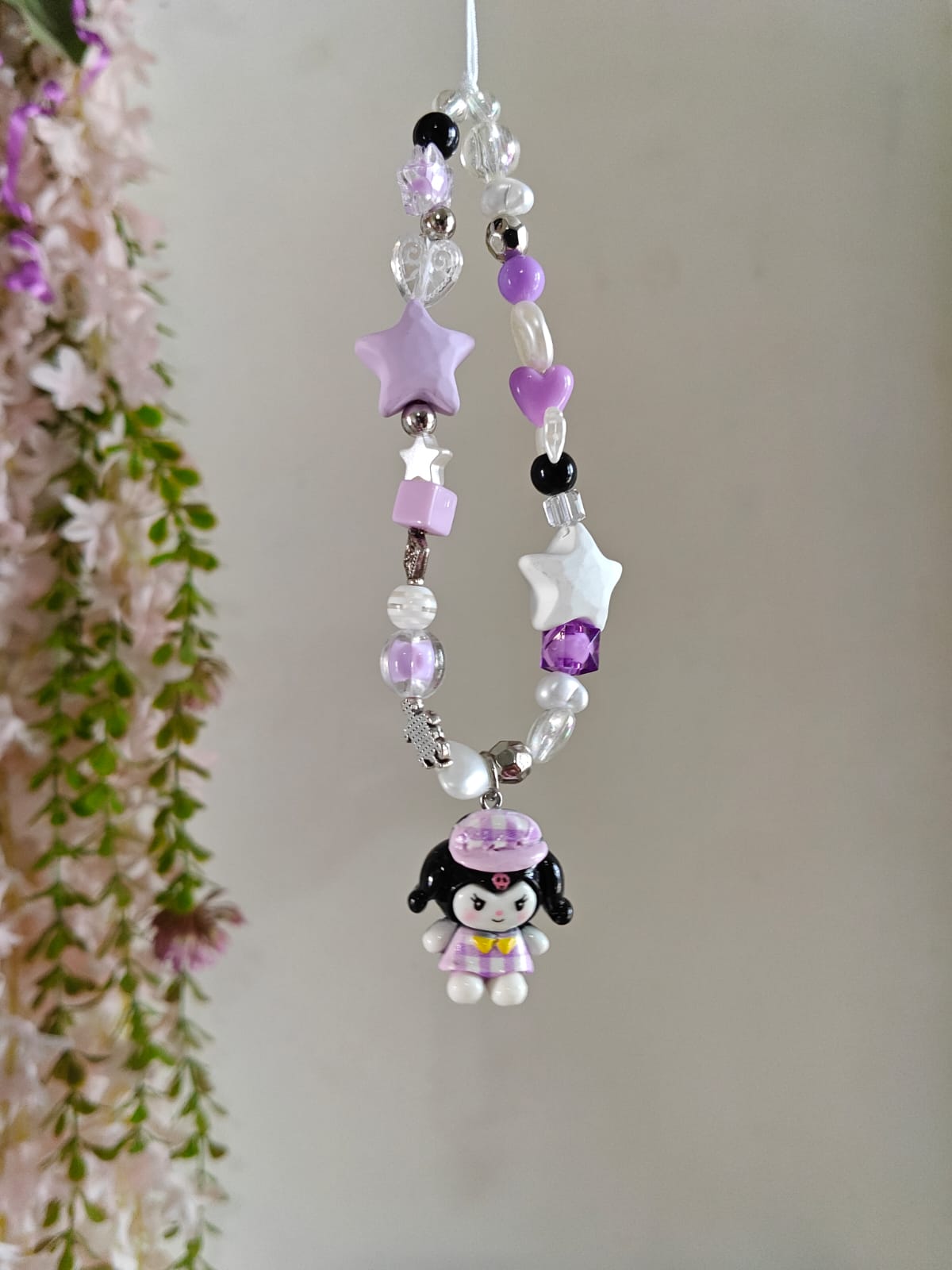 kuromi cute sanrio phone charm