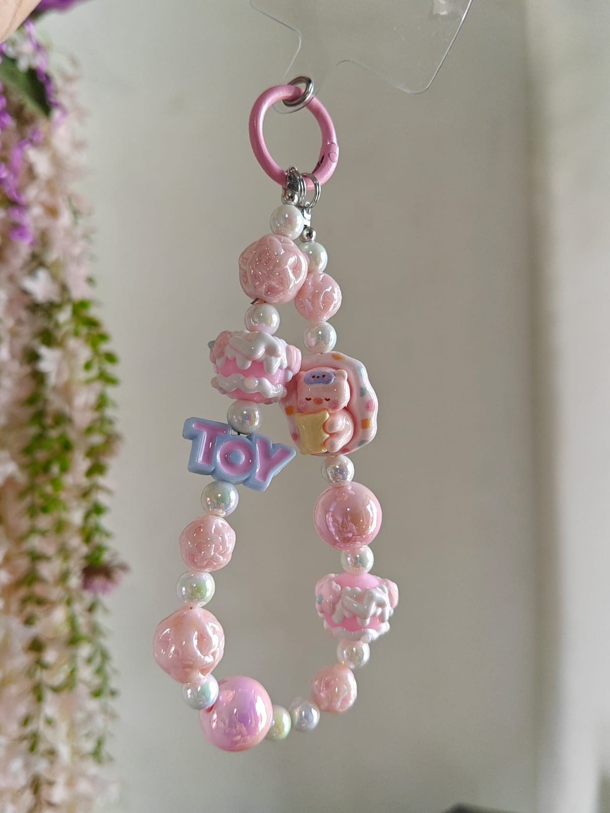 Cute Aesthetic Love Phone Chain Charm