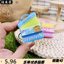 Musical instrument music keychain