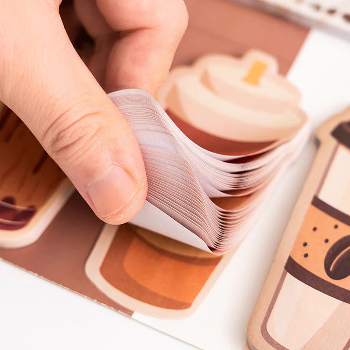Coffee or Bakery Printed Sticky Notes